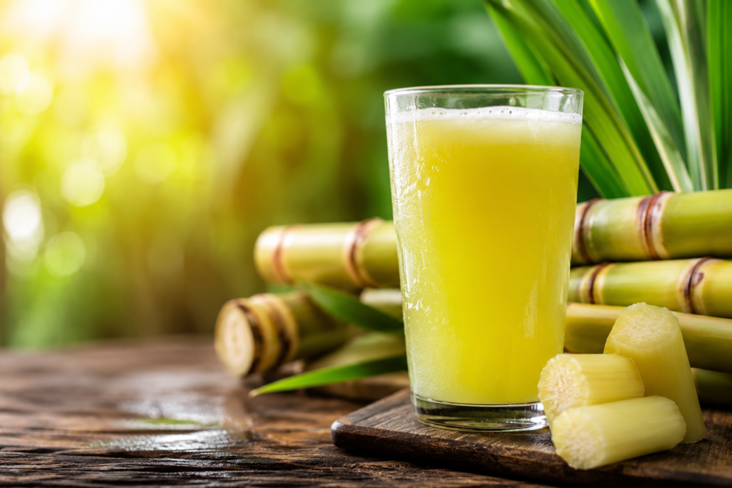 Sugar cane jucie